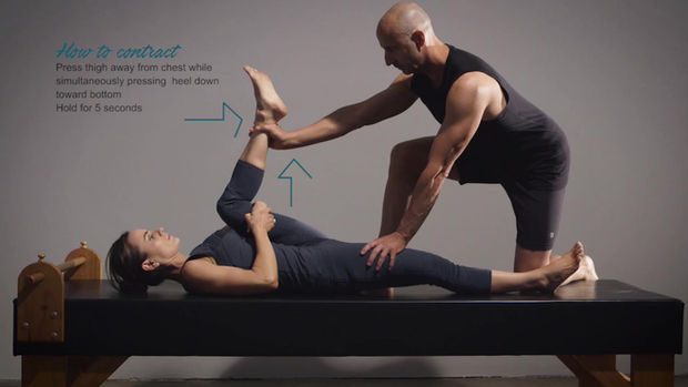 Glute hamstrings partner